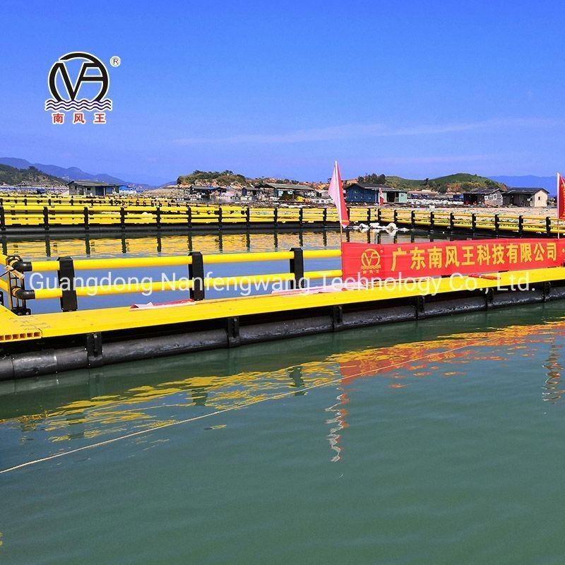 Round HDPE Leisure Fish Cage for Aquaculture Fish Durable and Long-Lasting