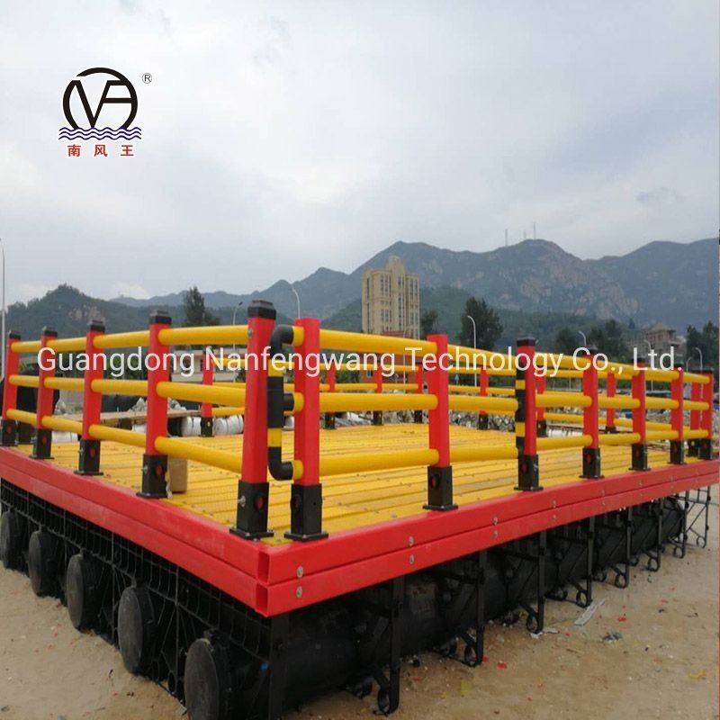 Leisure Aquaculture HDPE Cage With 200mm/250mm/315mm/350mm/400mm/450mm/500mm Floating Pipe