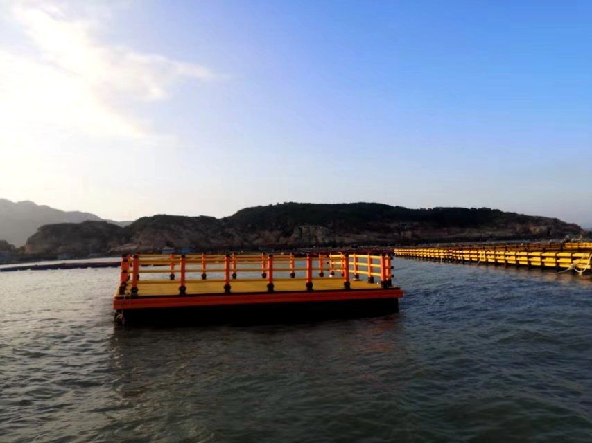 Diameter 10m 60m Extra Deep-Sea Aquaculture Support Platform for Farming Machinery and Ocean Aquaculture Cage Support
