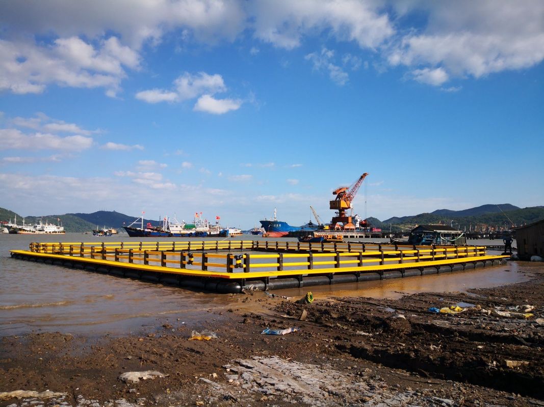 HDPE Plastic Floating Fish Farming Cage For Tilapia Fish Breeding