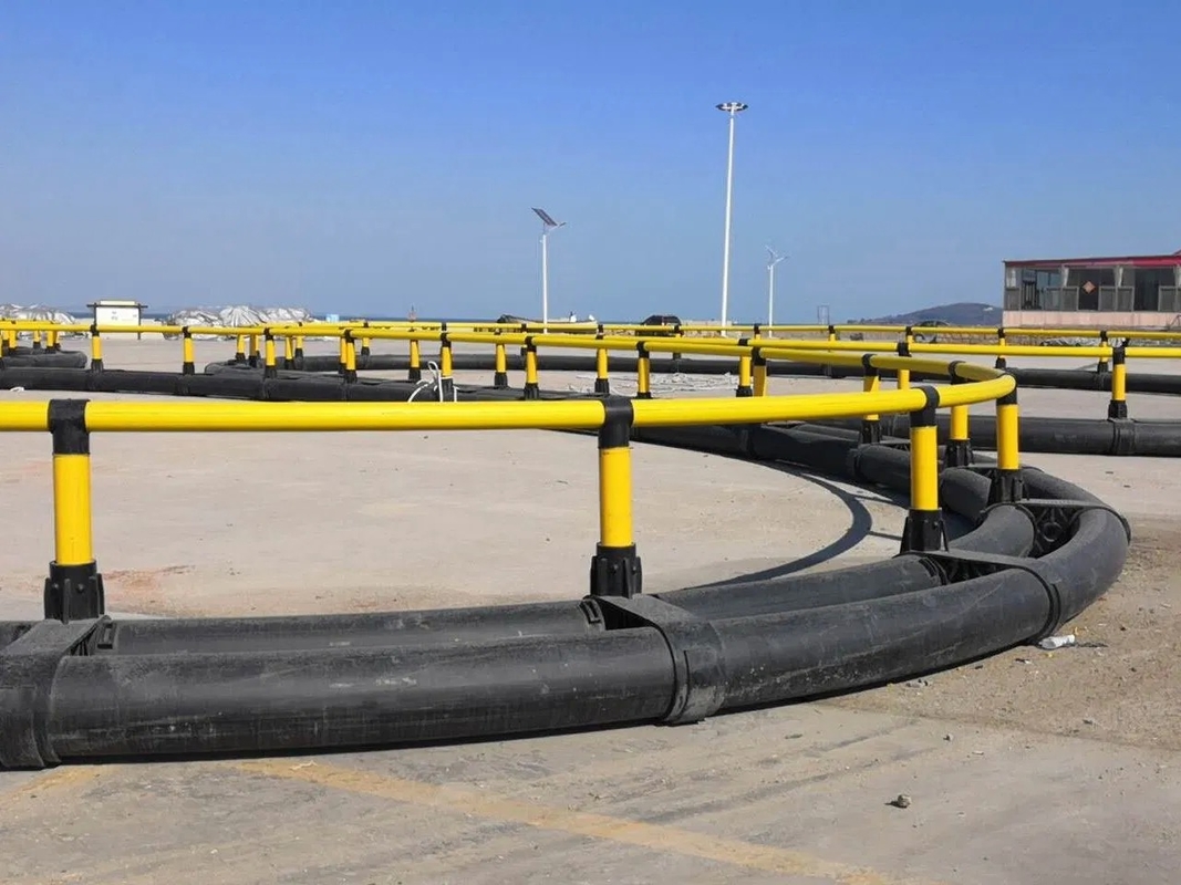HDPE Floating Fish Cage 10m-50m Diameter with 200mm-400mm Pipe