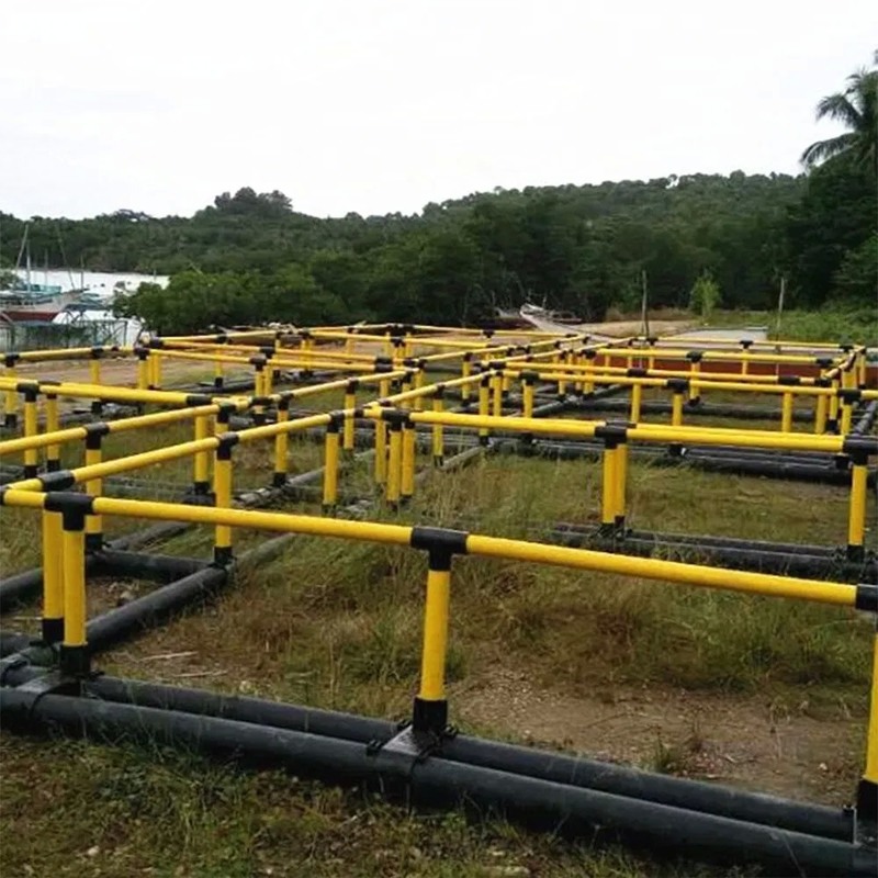 HDPE Floating Cage with Round Shape and Deep Water Application for Marine Aquaculture