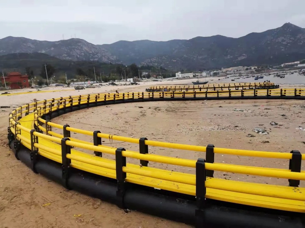 Anti-Fouling Circular Fish Cage with HDPE Floating Pipe for Aquaculture Farming -60°C/+80°C Temperature Range 50000 Ton Capacity 50-Year UV Resistance