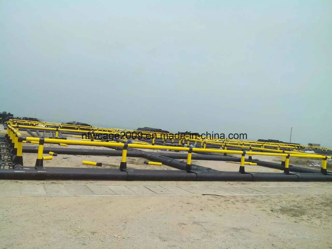 HDPE Floating Fish Cage with 7m Wave Resistance 1.2m/s Current Resistance and 15-Year Lifespan for Deep Sea Aquaculture