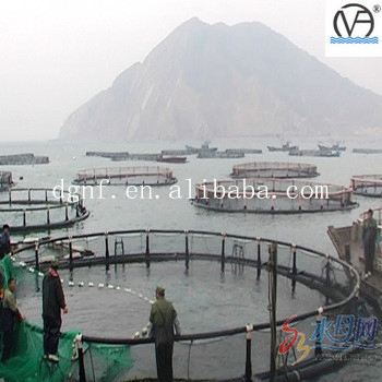 High Extensity Aging Resistant Flow Resistant Circular Fish Cage and HDPE Fish Cage for Aquaculture
