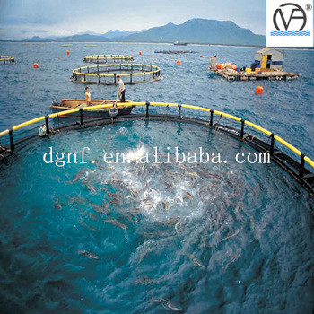 High Extensity Aging Resistant Flow Resistant Circular Fish Cage and HDPE Fish Cage for Aquaculture
