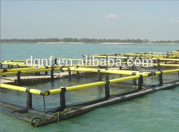 HDPE Floating Fish Cage with 50-Year UV Resistance and -60°C/+80°C Temperature Range for Deep Sea Aquaculture