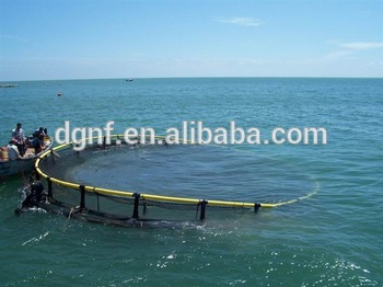 HDPE Floating Fish Cage with 50-Year UV Resistance and -60°C/+80°C Temperature Range for Deep Sea Aquaculture