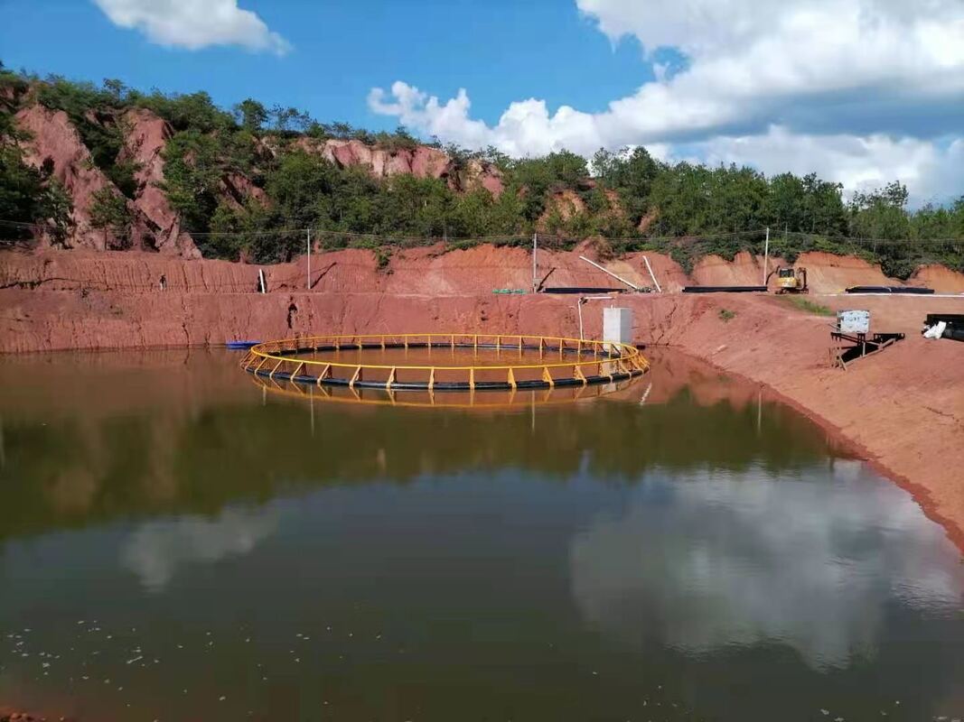 Extra Strong HDPE Anti-Wave Deep Water Fish Cage For Offshore Mariculture