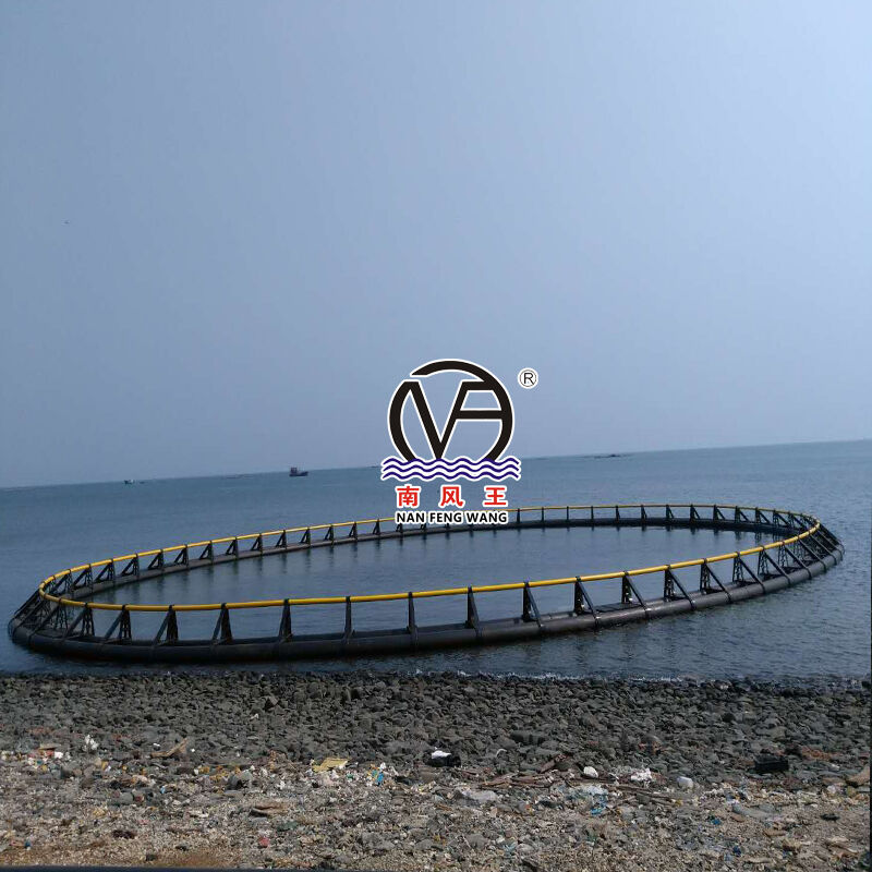 Marine Circular Fish Cage Engineered With Anti Wave Technology And Reinforced Structural Components For Fish Farming In Typhoon Prone Sea Areas