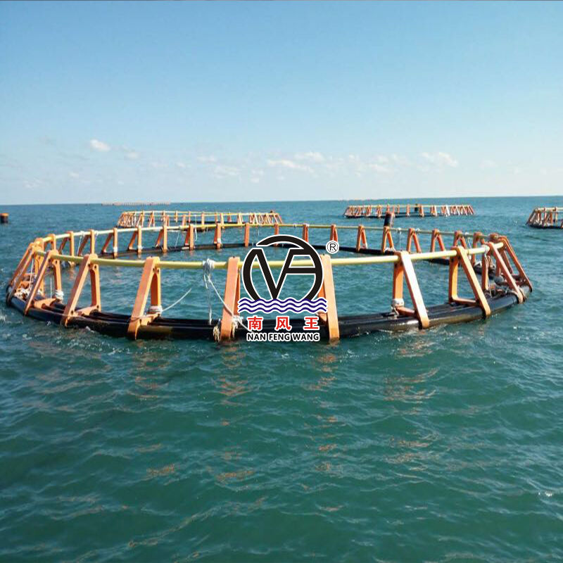Marine Circular Fish Cage Engineered With Anti Wave Technology And Reinforced Structural Components For Fish Farming In Typhoon Prone Sea Areas