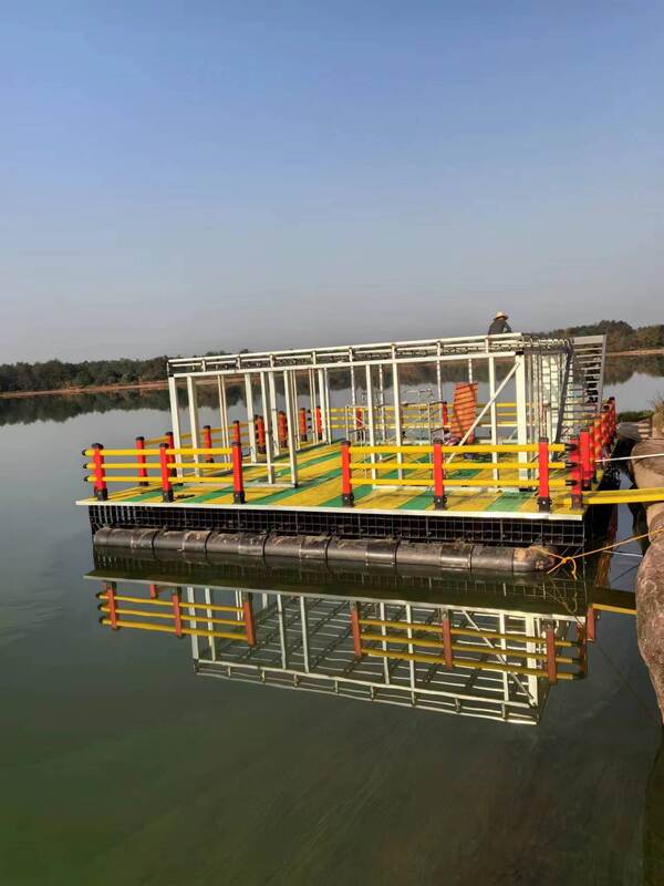10×10m Combined Square Fish Cage (315mm Main Floating Pipe)