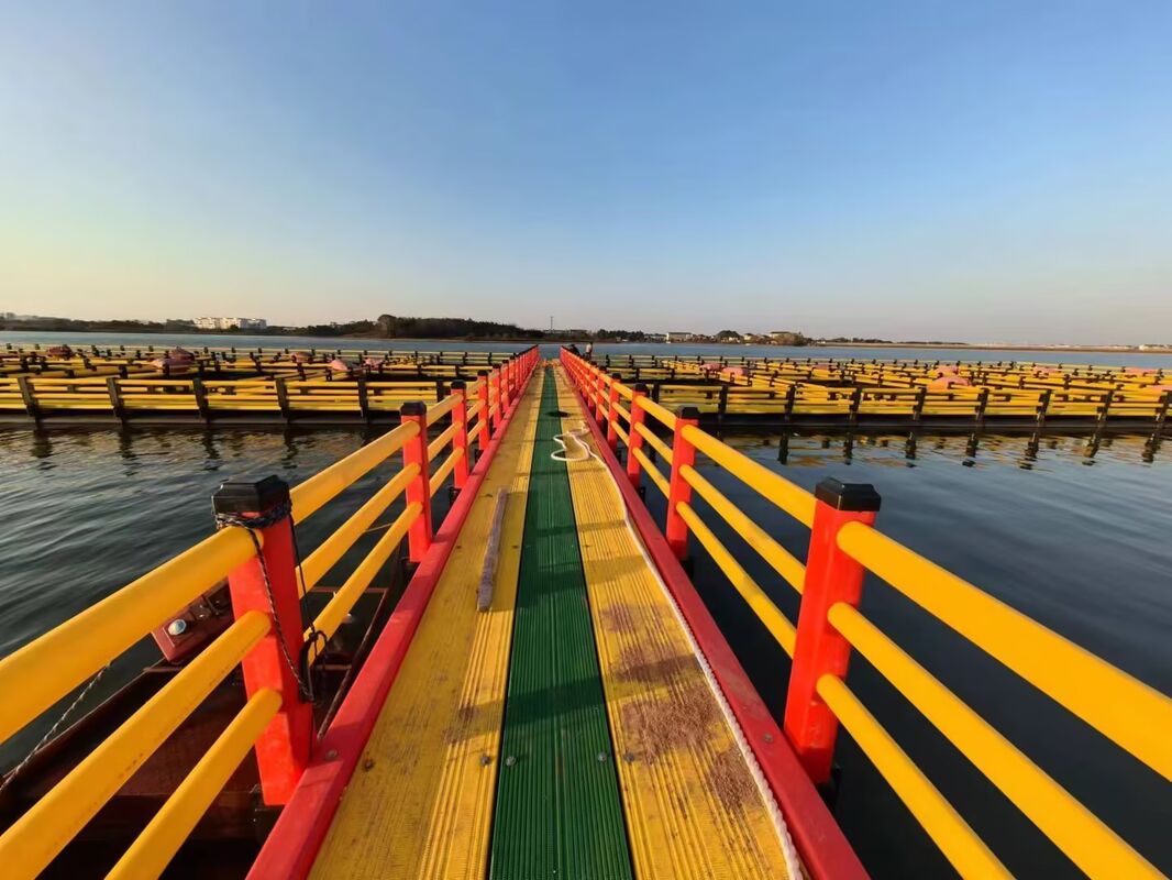 10×10m Combined Square Fish Cage (315mm Main Floating Pipe)