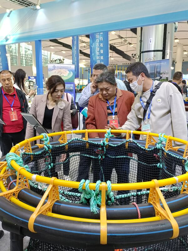 HDPE Marine Grade Floating Fish Cage with 10-60m Diameter and Anti-Typhoon Performance for Aquaculture