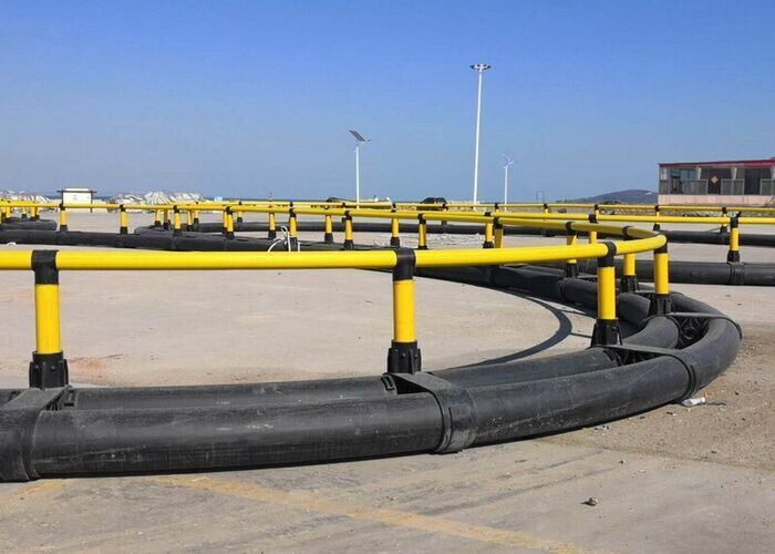 High Strength HDPE Anti-Wave Deep Sea Fish Cage For Mariculture