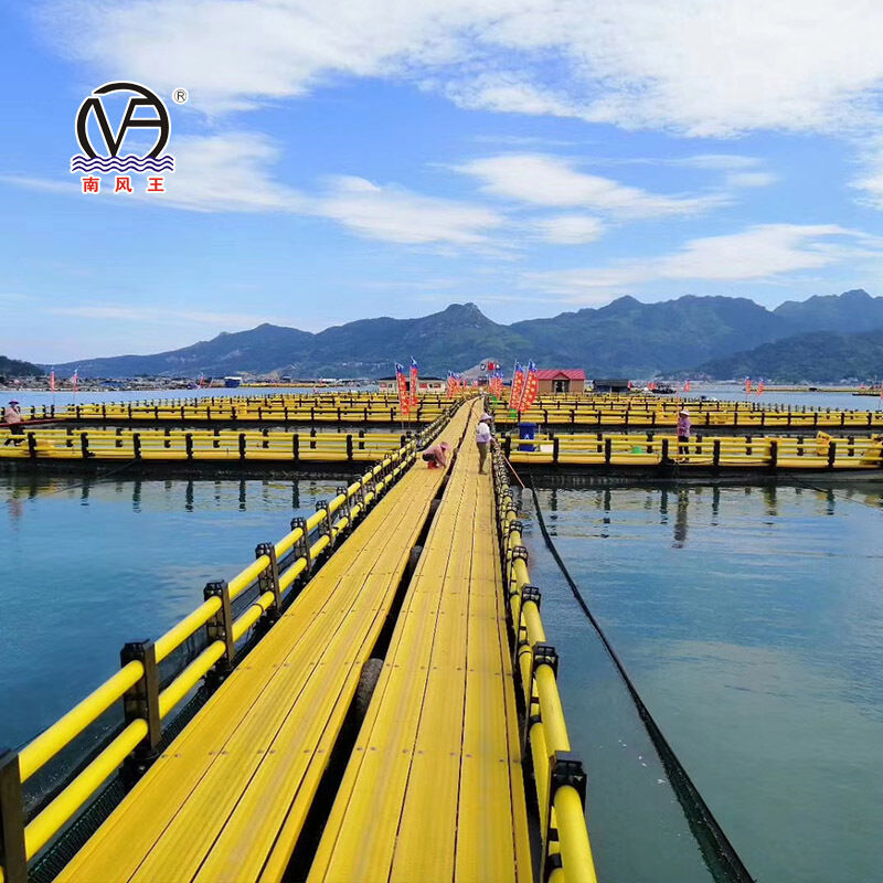 HDPE Floating Leisure Fish Cage | Family Fishing & Sightseeing Platform
