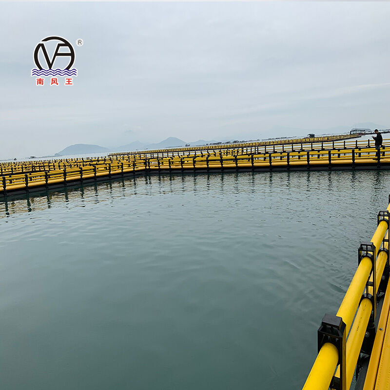 Corrosion Resistant HDPE Floating Fish Cage with Customizable Size and 25-Year Lifespan for Aquaculture