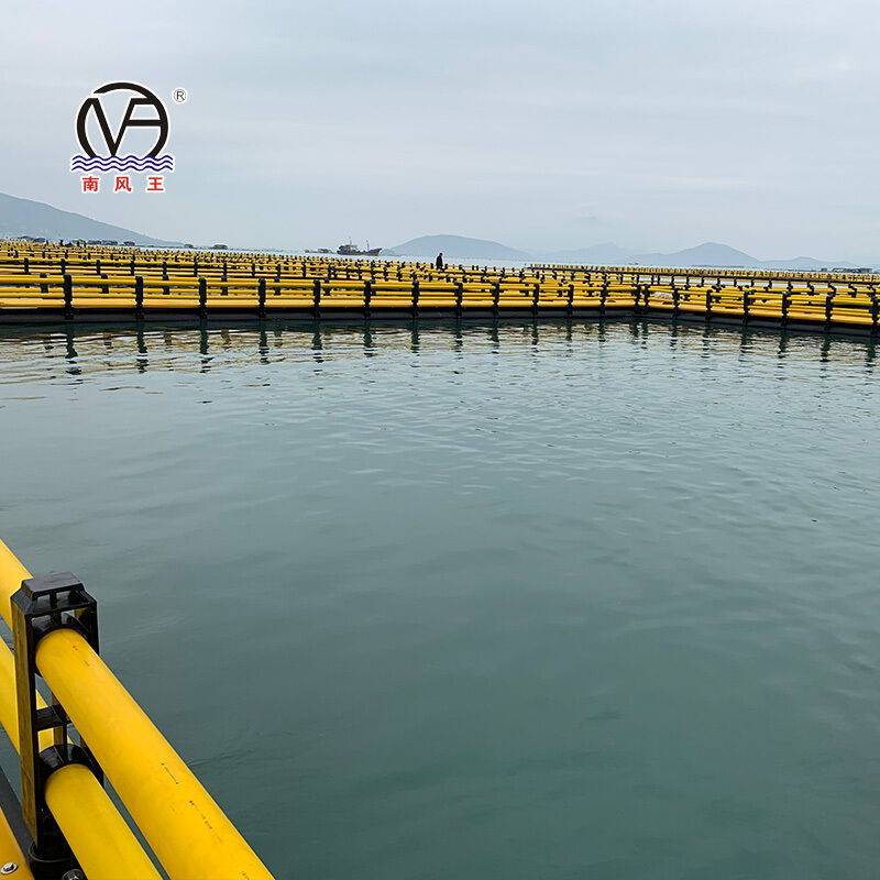Corrosion Resistant HDPE Floating Fish Cage with Customizable Size and 25-Year Lifespan for Aquaculture