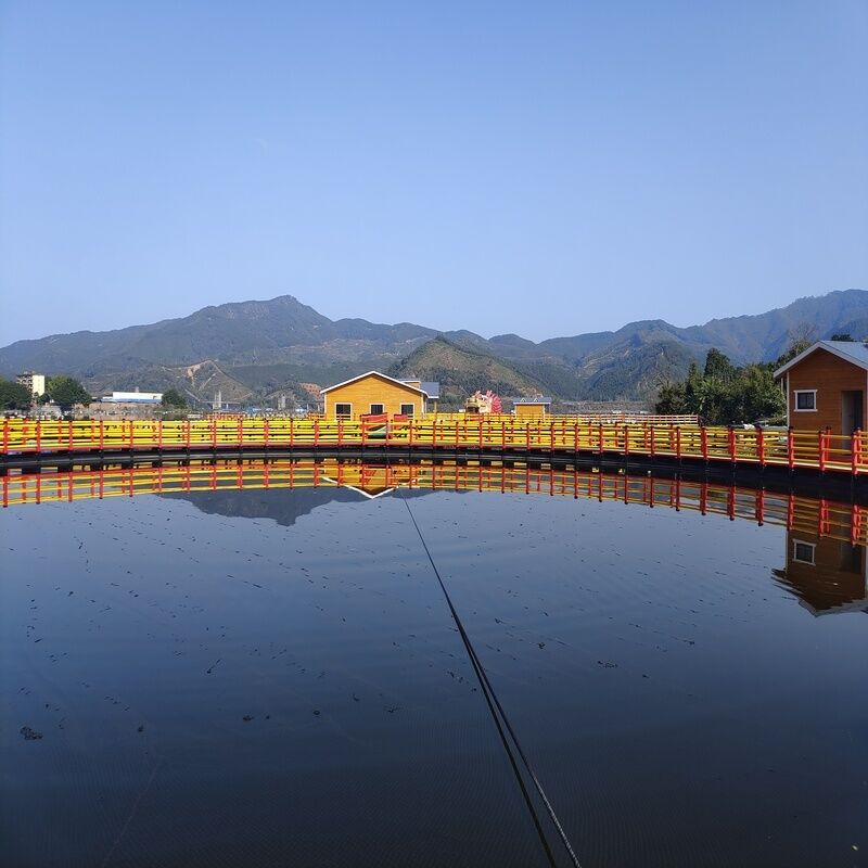 Anti Slip Corrosion Resistant HDPE Floating Activity Platform Customizable for Water Entertainment