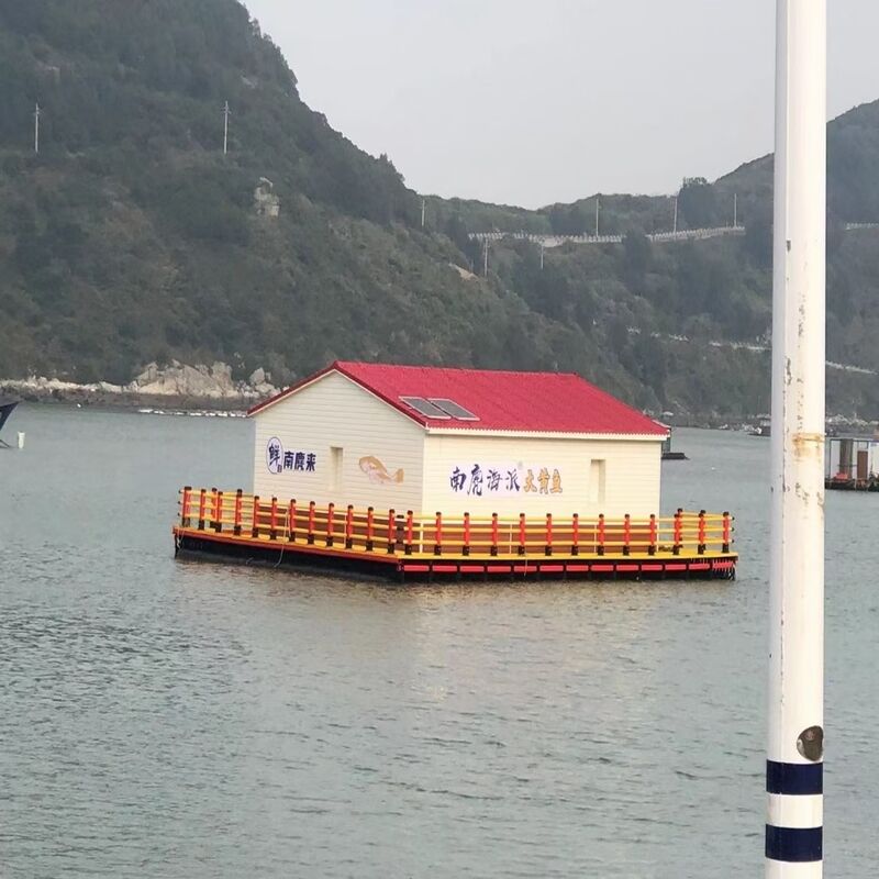 Anti Slip Corrosion Resistant HDPE Floating Activity Platform Customizable for Water Entertainment