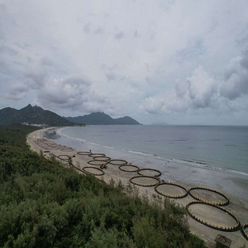 HDPE Circular Floating Fish Cage Complete Set for Freshwater Aquaculture
