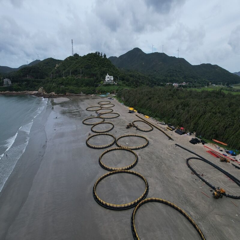Big Diameter Circular Floating Cage Deep Water Fish Culture Equipment