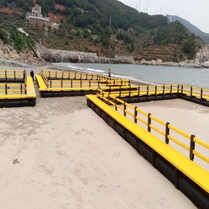 All-in-one Floating Deck for Cage Fish Farm Water Tourism Development