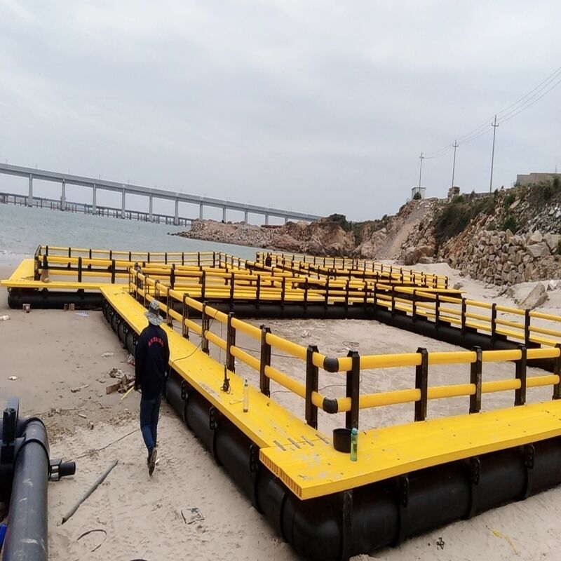 Custom Floating Leisure Platform for Sightseeing Fish Cage Park Construction