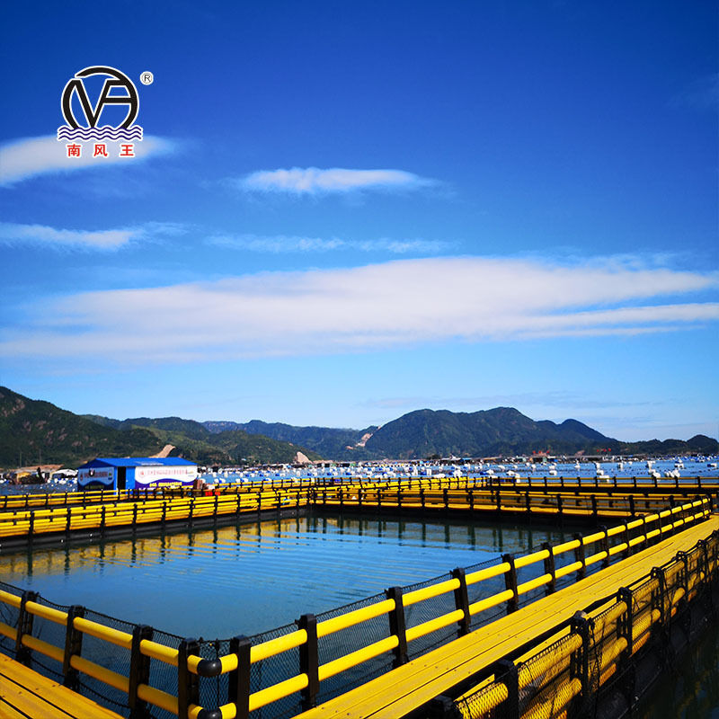 Integrated Floating Leisure Platform with Fish Cage for Aqua-tourism Farm