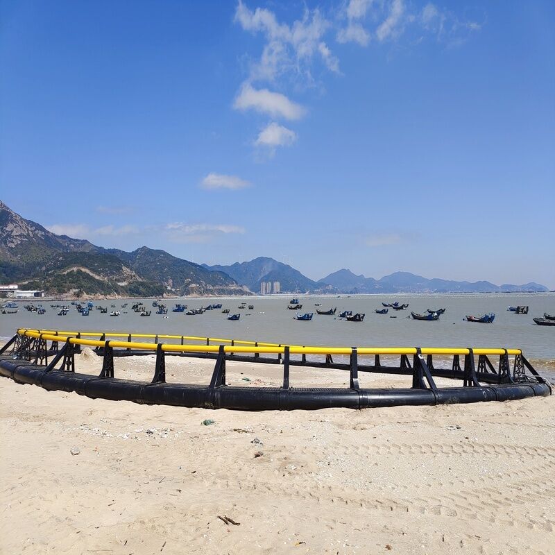 Custom Round Floating Fish Cage for Crucian Carp Tilapia Culture