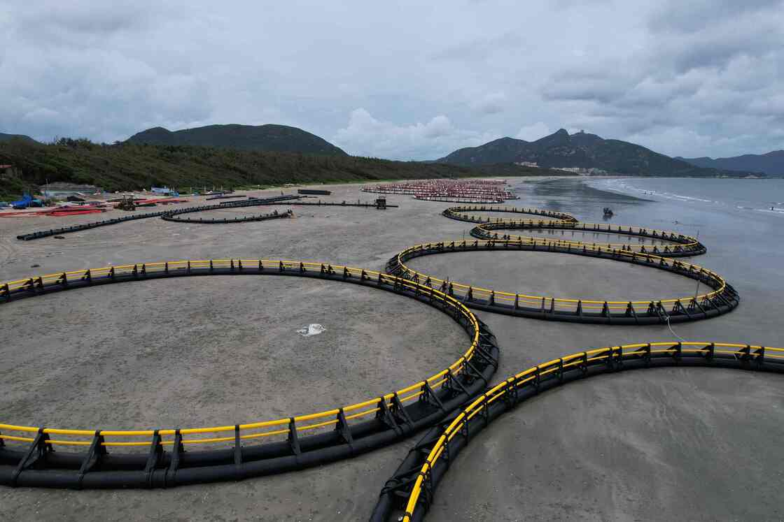 Customizable Size HDPE100 Fish Cage with Anti-Wave Resistance for Aquaculture Farms Worldwide