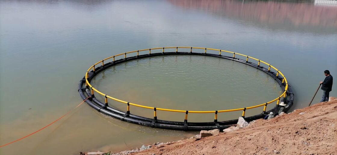 Heavy-Duty Floating Fish Cage, No More Cage Drifting & Fish Loss