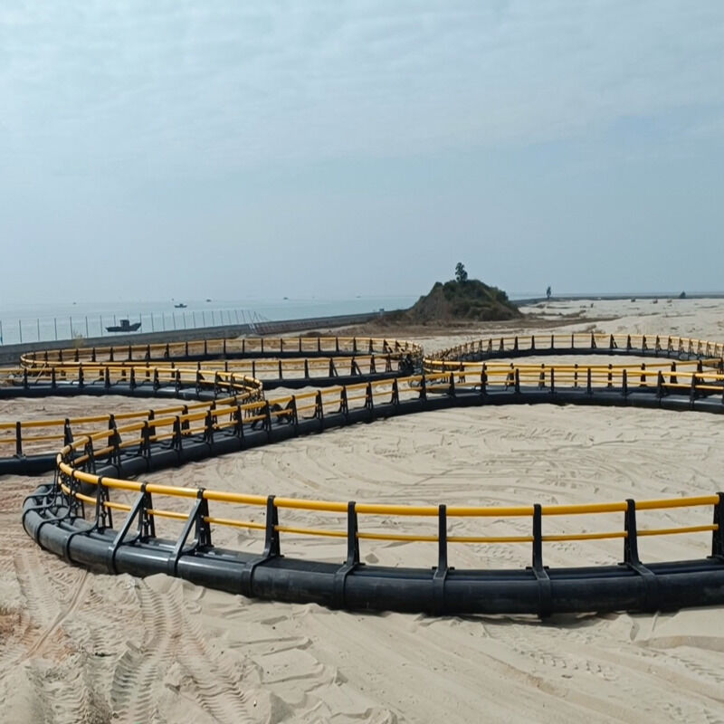 90m Circumference HDPE Circular Offshore Fish Cage For Grouper