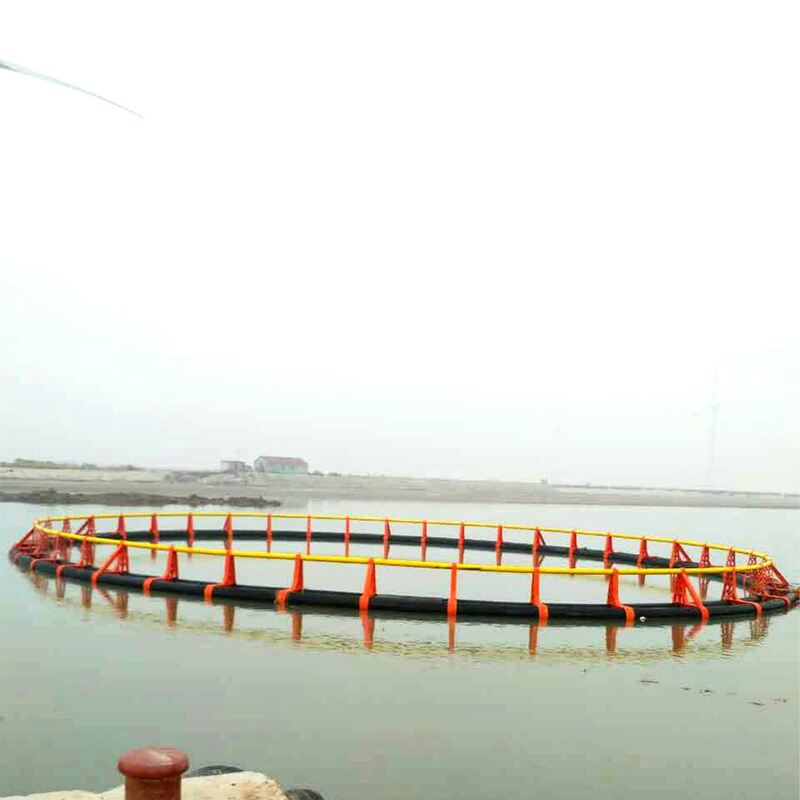 Typhoon-Resistant HDPE Cages | Extra-Thick Frame + Heavy Mooring | Withstands Level-12 Storms