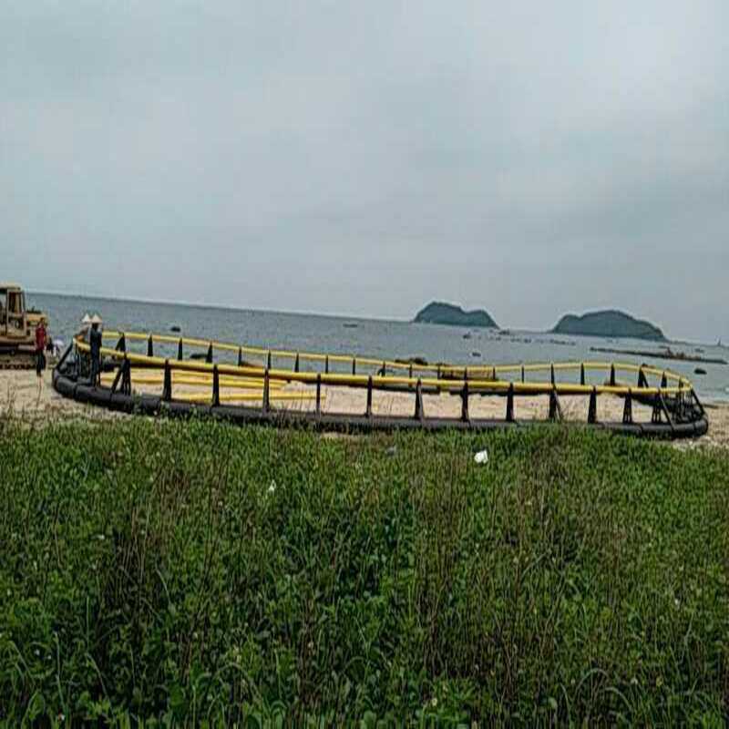 High Water‑Exchange Circular HDPE Deep‑Water Fish Cage