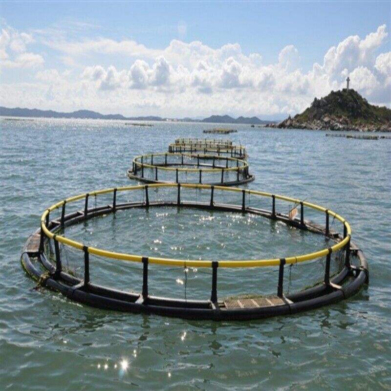 High Bearing Capacity Round Fish Cage for Commercial Aquaculture