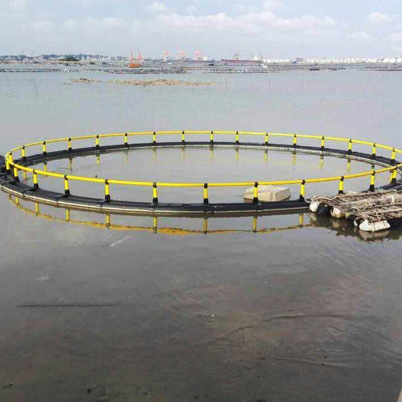 Deep Water Circular Anti-Turbulence Fish Cage with Even Force Distribution