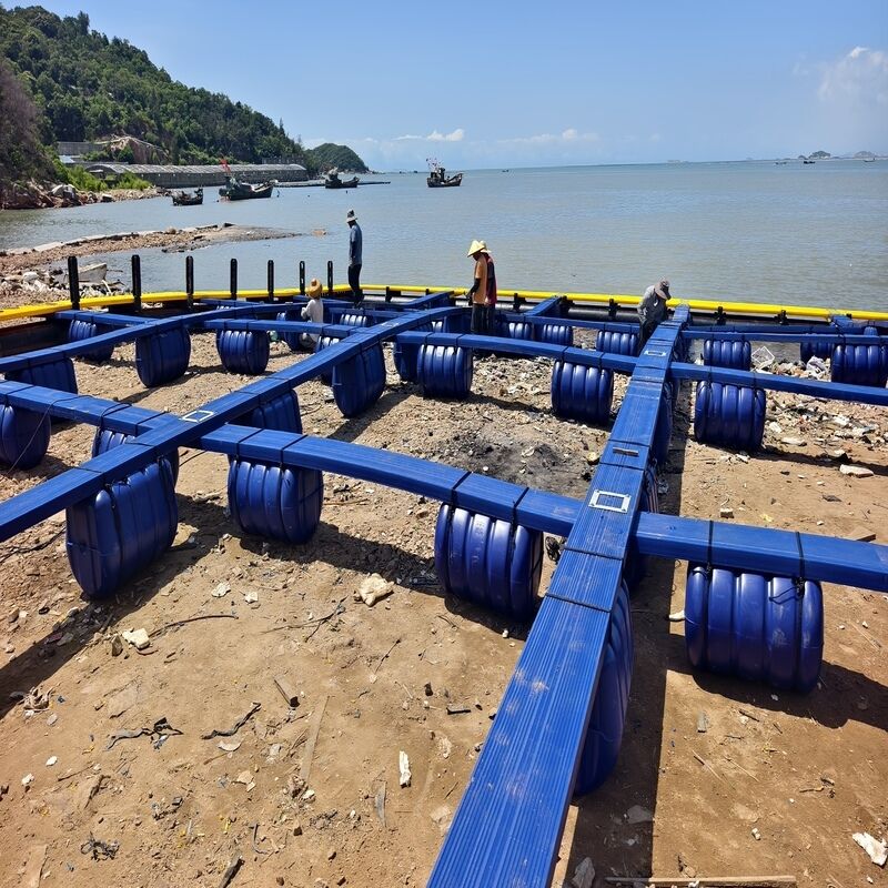 Integrated HDPE Square Shrimp Cage for Coastal Seawater Aquaculture