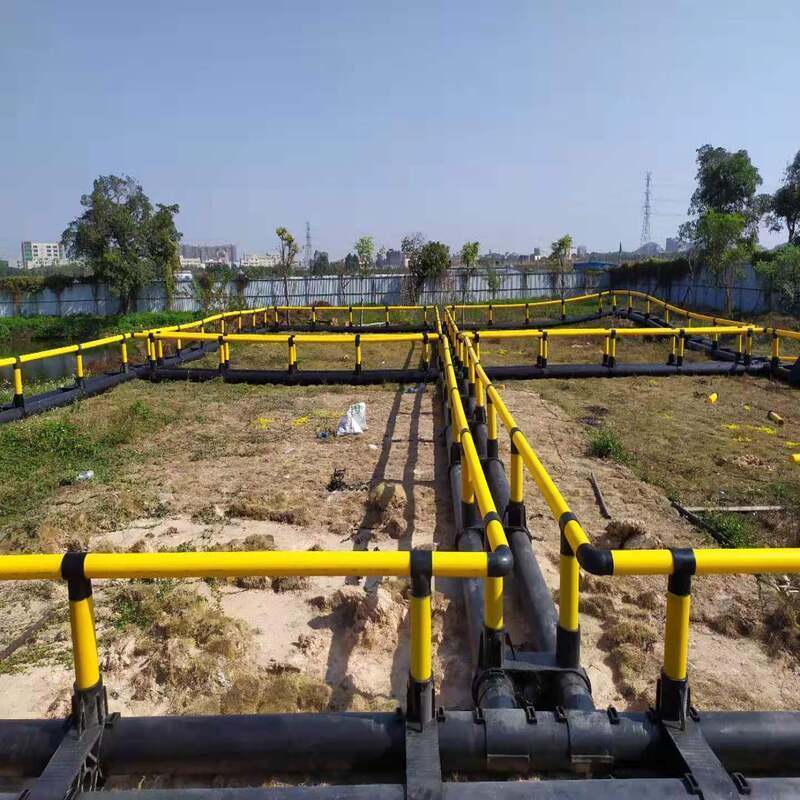 Light Reinforced River Square Cage for Gentle Current Inland Waters
