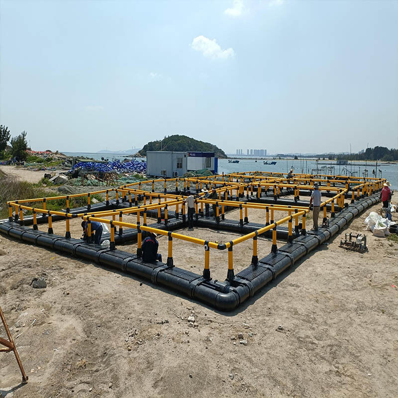 Light Reinforced River Square Cage for Gentle Current Inland Waters