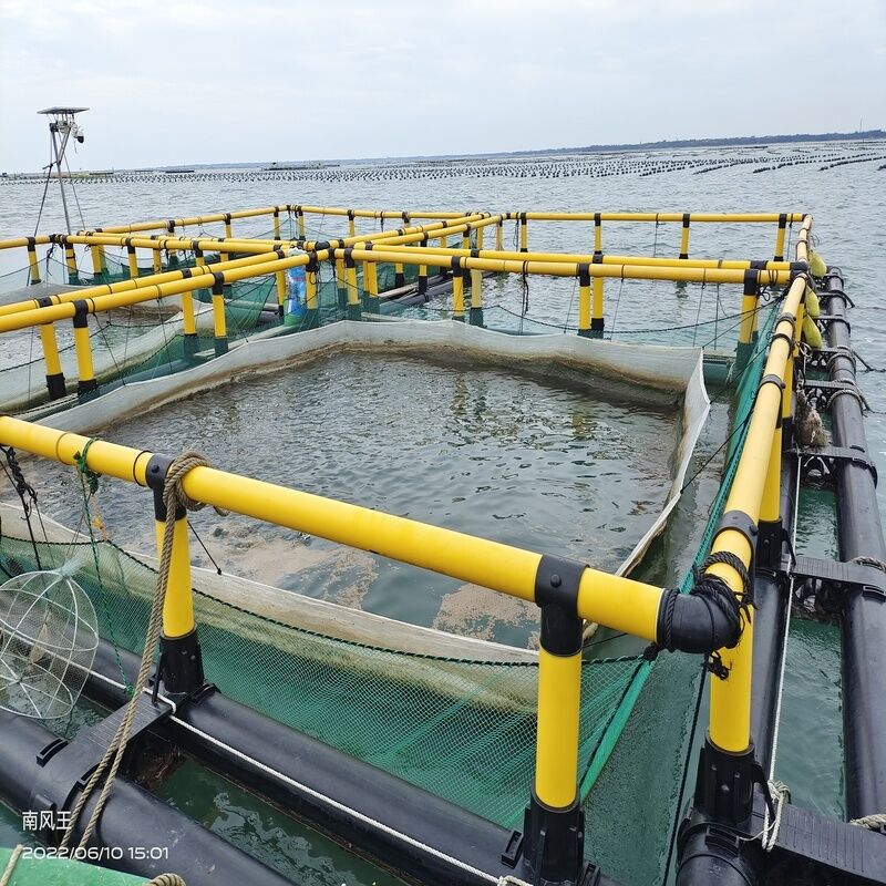Light Reinforced River Square Cage for Gentle Current Inland Waters
