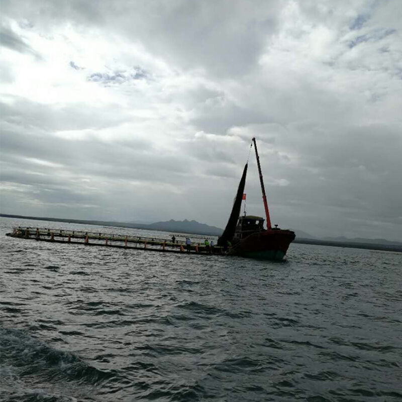 80m Circumference HDPE Circular Fish Cage for Marine Fish & Shrimp Farming