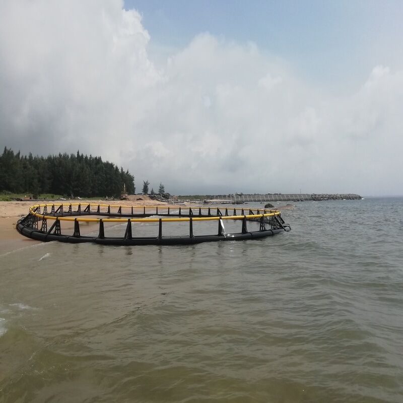 5m×5m HDPE Square Simple Aquaculture Cage