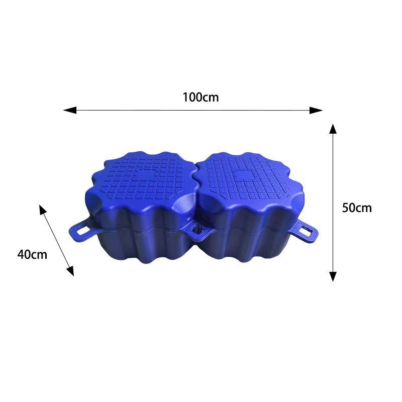 Interlocking Modular Pontoon Blocks for Cost‑Effective HDPE Floating Aquaculture Platform (25‑Year Design Life)