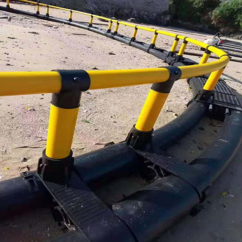 Custom HDPE Circular Floating Fish Cage Frame for Offshore Aquaculture