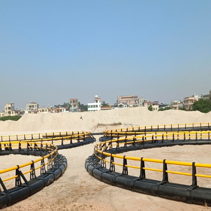 High Strength Welded HDPE Fish Cage Anti-current Anti-deformation Marine Cage