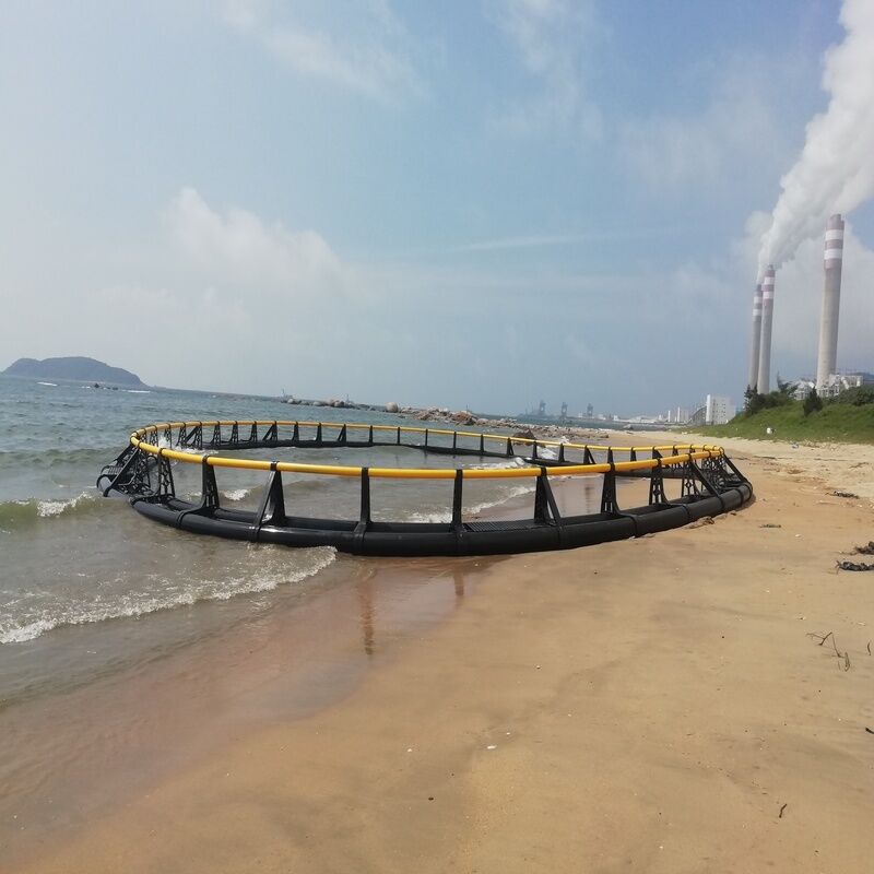 Deep Sea Anti‑Wave HDPE Circular Fish Cage, Resistant to Category 12 Typhoon