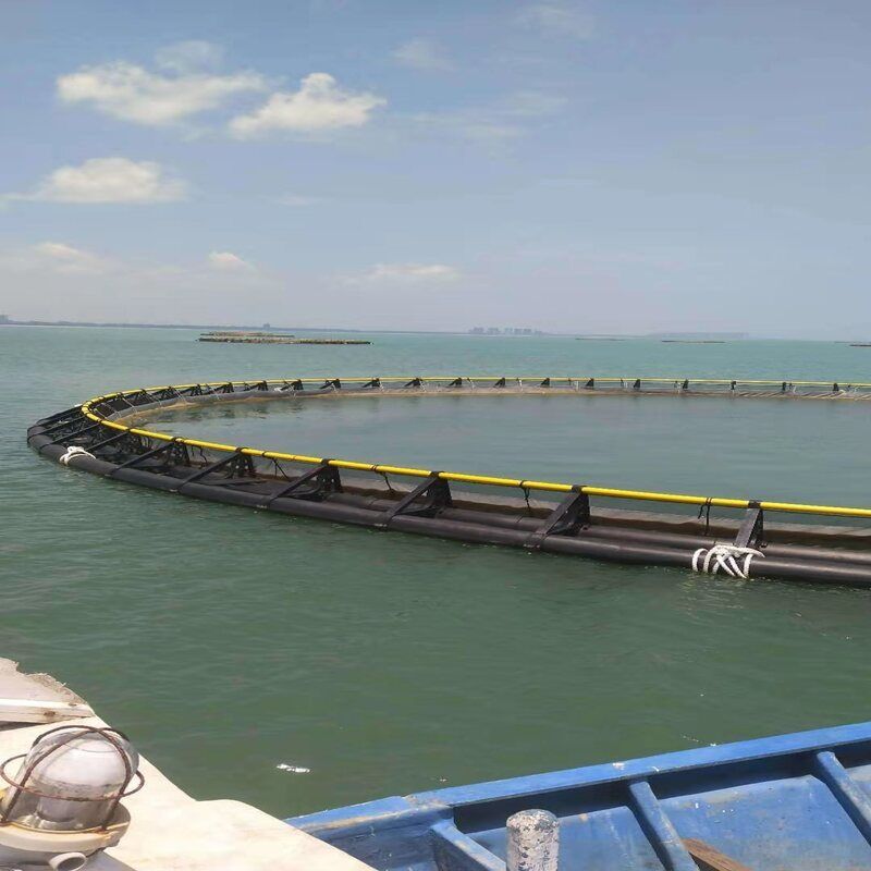 High‑Stability Circular HDPE Deep‑Sea Fish Cage, Resist Tipping And Tilting