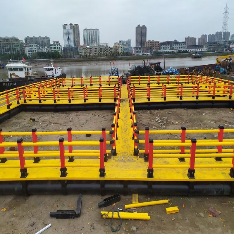 Sightseeing & Aquaculture Integrated HDPE Floating Fish Cage, Combine Marine Tourism And Fish Farming