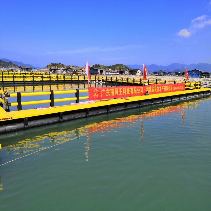 Sightseeing & Aquaculture Integrated HDPE Floating Fish Cage, Combine Marine Tourism And Fish Farming